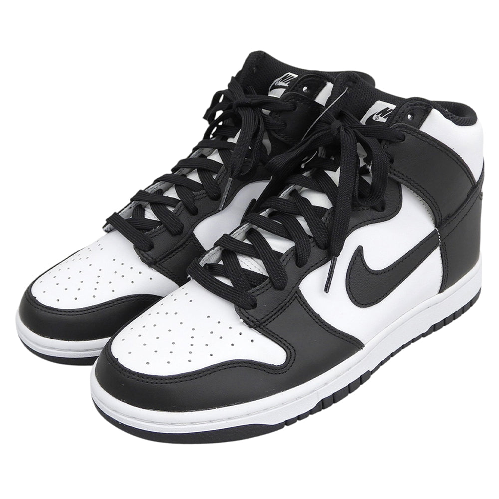 NIKE ナイキ 新品同様 ダンク HI レトロ ハイカットシューズ メンズ ブラック×ホワイト 27cm DD1399-105 シューズ