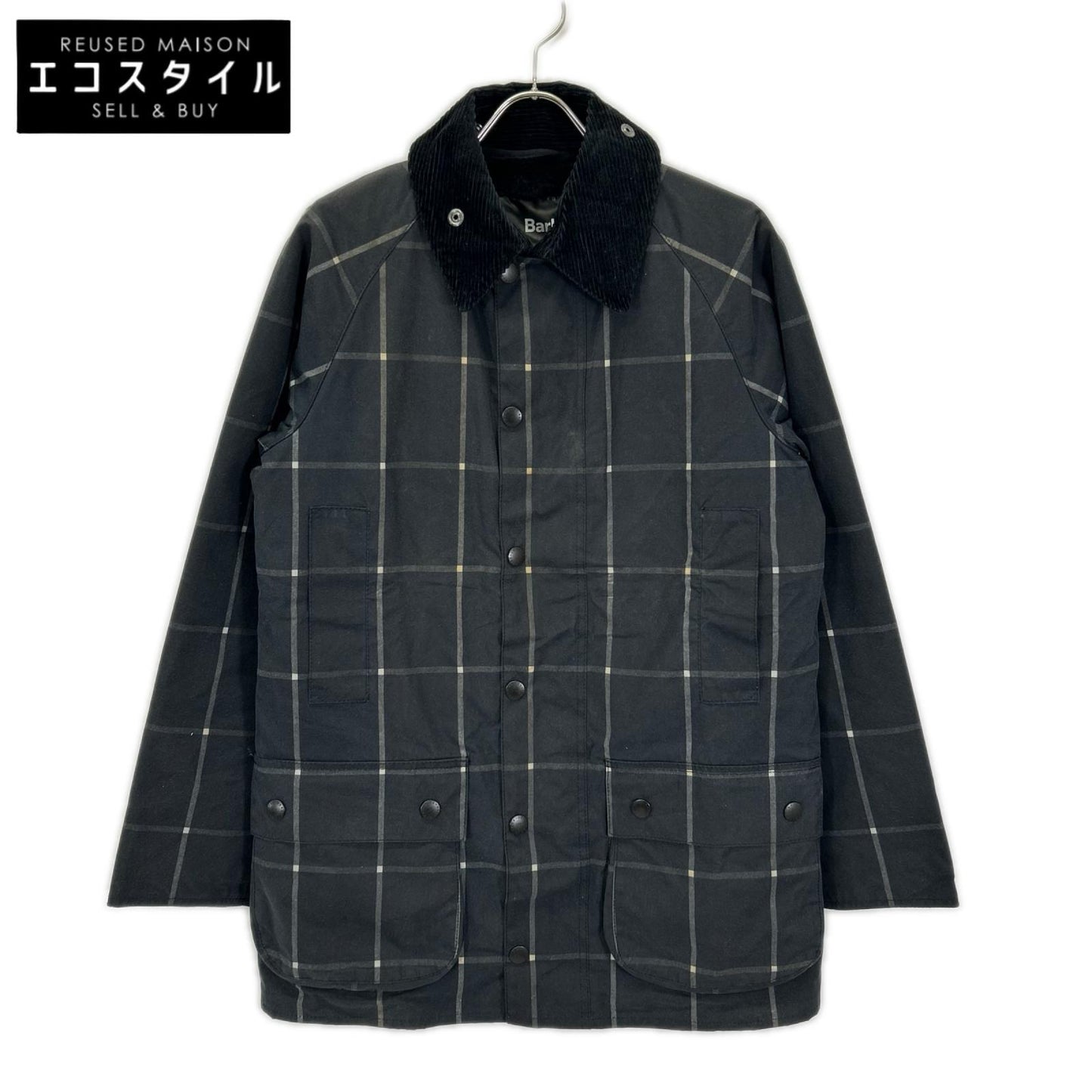 Barbour バブアー SL BEAUFORT WAX WINDOW PANE PL ライナー付きオイルドジャケット ジャケット