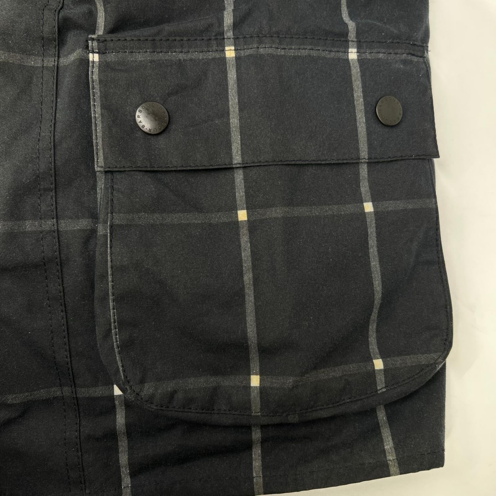 Barbour バブアー SL BEAUFORT WAX WINDOW PANE PL ライナー付きオイルドジャケット ジャケット