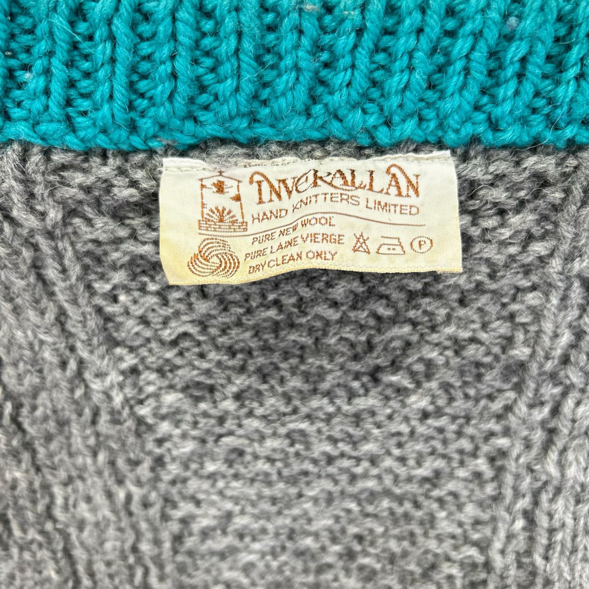 Inverallan インバーアラン クレイジーカラーパターンカーディガン トップス