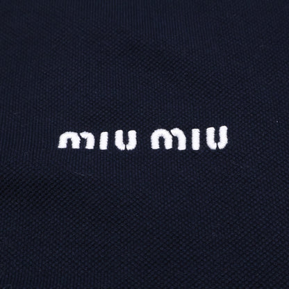 MIUMIU ミュウミュウ 【美品/国内正規26SS】MJNA43 Piquet Polo Shirt ピケ ポロシャツ トップス