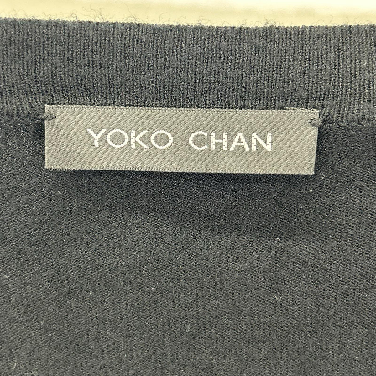 YOKOCHAN ヨーコチャン YCN-319-060 ブラック バラコサージュ ショートボレロ トップス