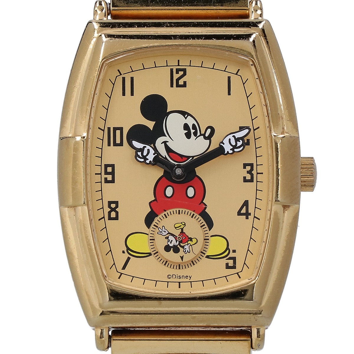 Ron Herman ロンハーマン x Disney ディズニー VD78-KW90 Mickey Mouse ミッキーマウス スモールセコンド クオーツ 腕時計