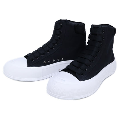 ALEXANDER McQUEEN アレキサンダーマックイーン 【新品同様】667816 W4MV7 Deck Plimsoll High ハイカットスニーカー シューズ