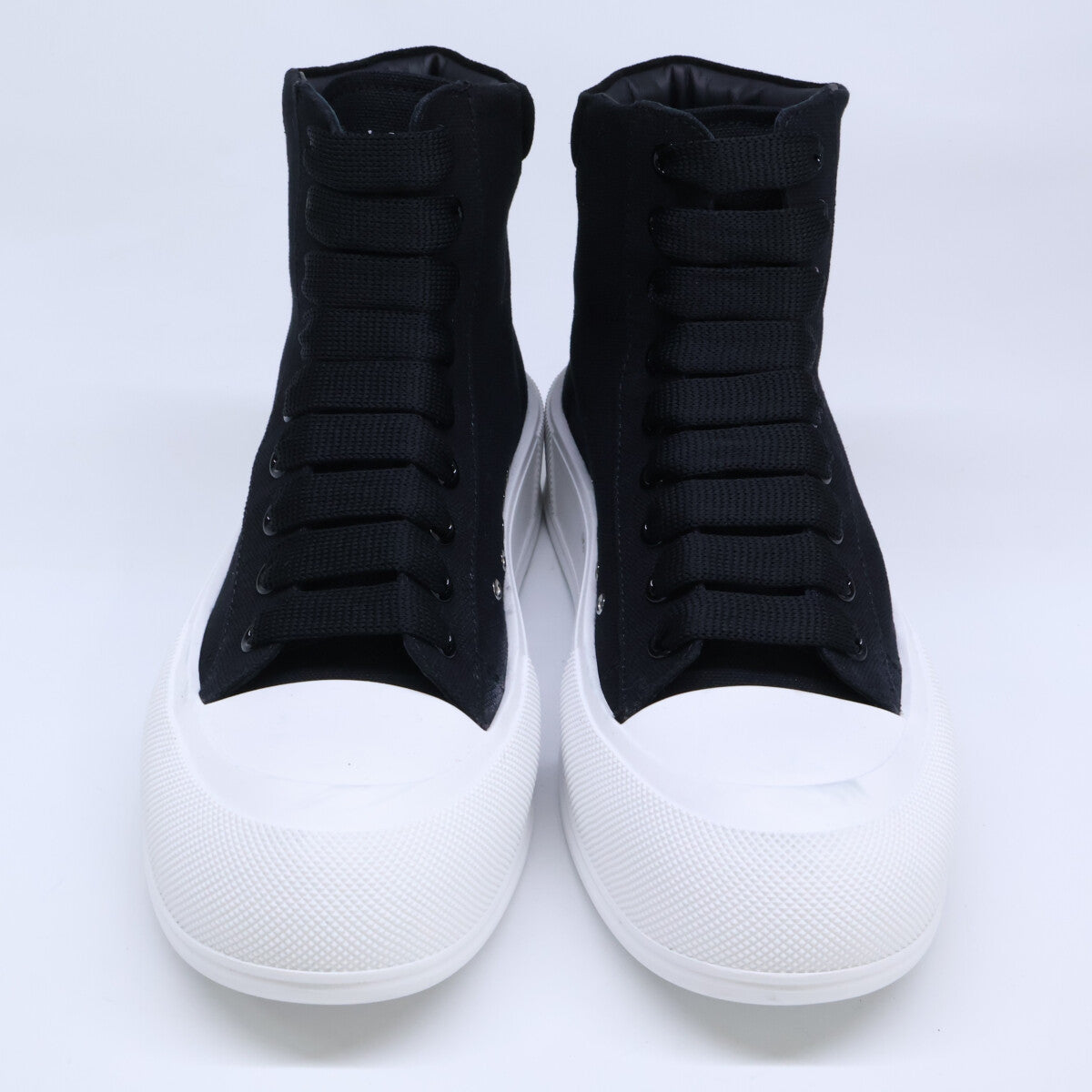 ALEXANDER McQUEEN アレキサンダーマックイーン 【新品同様】667816 W4MV7 Deck Plimsoll High ハイカットスニーカー シューズ
