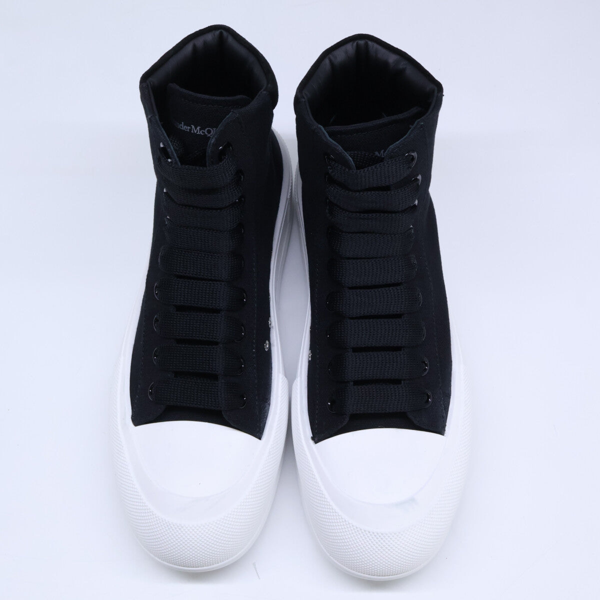 ALEXANDER McQUEEN アレキサンダーマックイーン 【新品同様】667816 W4MV7 Deck Plimsoll High ハイカットスニーカー シューズ