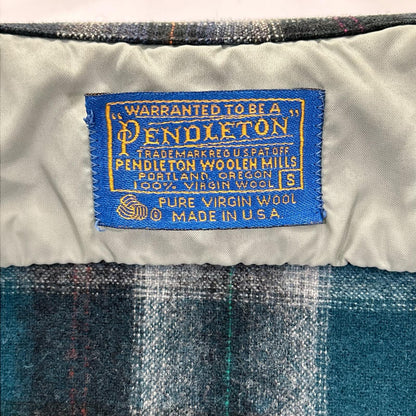 PENDLETON ペンドルトン 70s USA製 ウール オンブレ チェック柄 ネルシャツ トップス