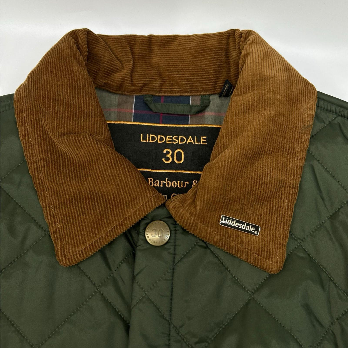 Barbour バブアー オリーブ Liddesdale 30th 記念モデル キルティングジャケット ジャケット