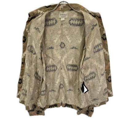RRL ダブルアールエル ネイティブ柄 オークハムプリント 月桂樹 ドーナツボタン シャツ トップス