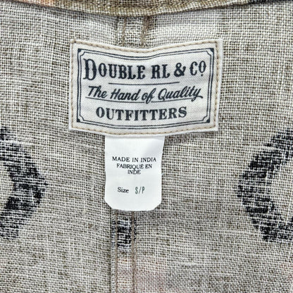 RRL ダブルアールエル ネイティブ柄 オークハムプリント 月桂樹 ドーナツボタン シャツ トップス