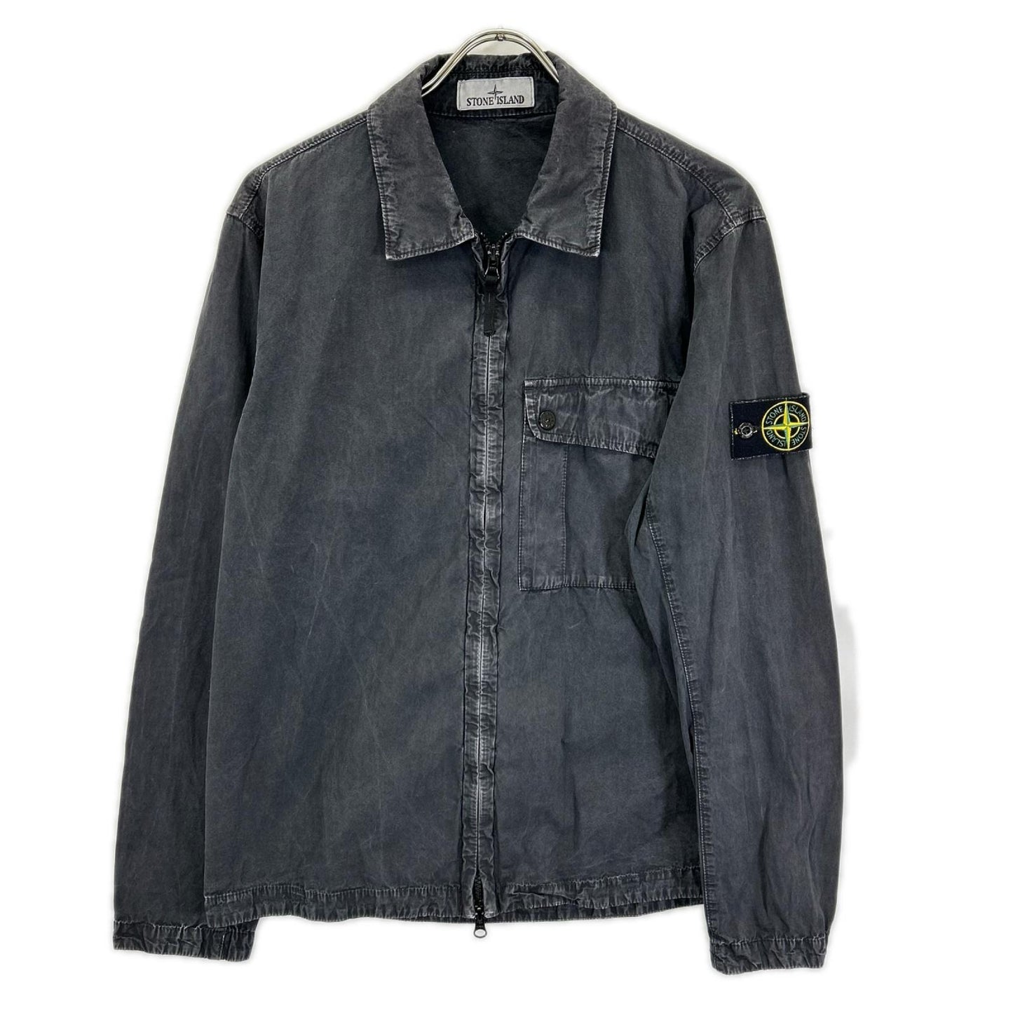 STONE ISLAND ストーンアイランド 8015119WN 24SS OLD EFFECT BRUSHED COTTON OVERSHIRT トップス