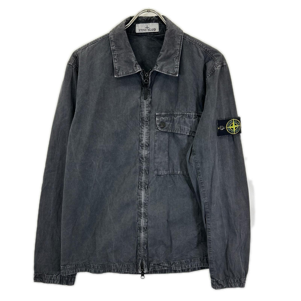 STONE ISLAND ストーンアイランド 8015119WN 24SS OLD EFFECT BRUSHED COTTON OVERSHIRT トップス