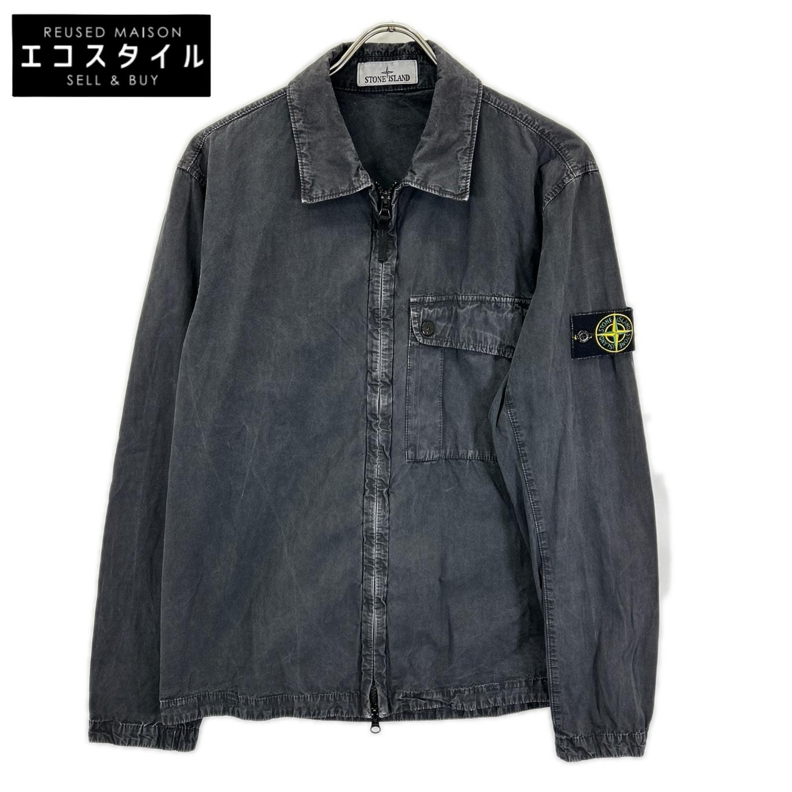 STONE ISLAND ストーンアイランド 8015119WN 24SS OLD EFFECT BRUSHED COTTON OVERSHIRT トップス