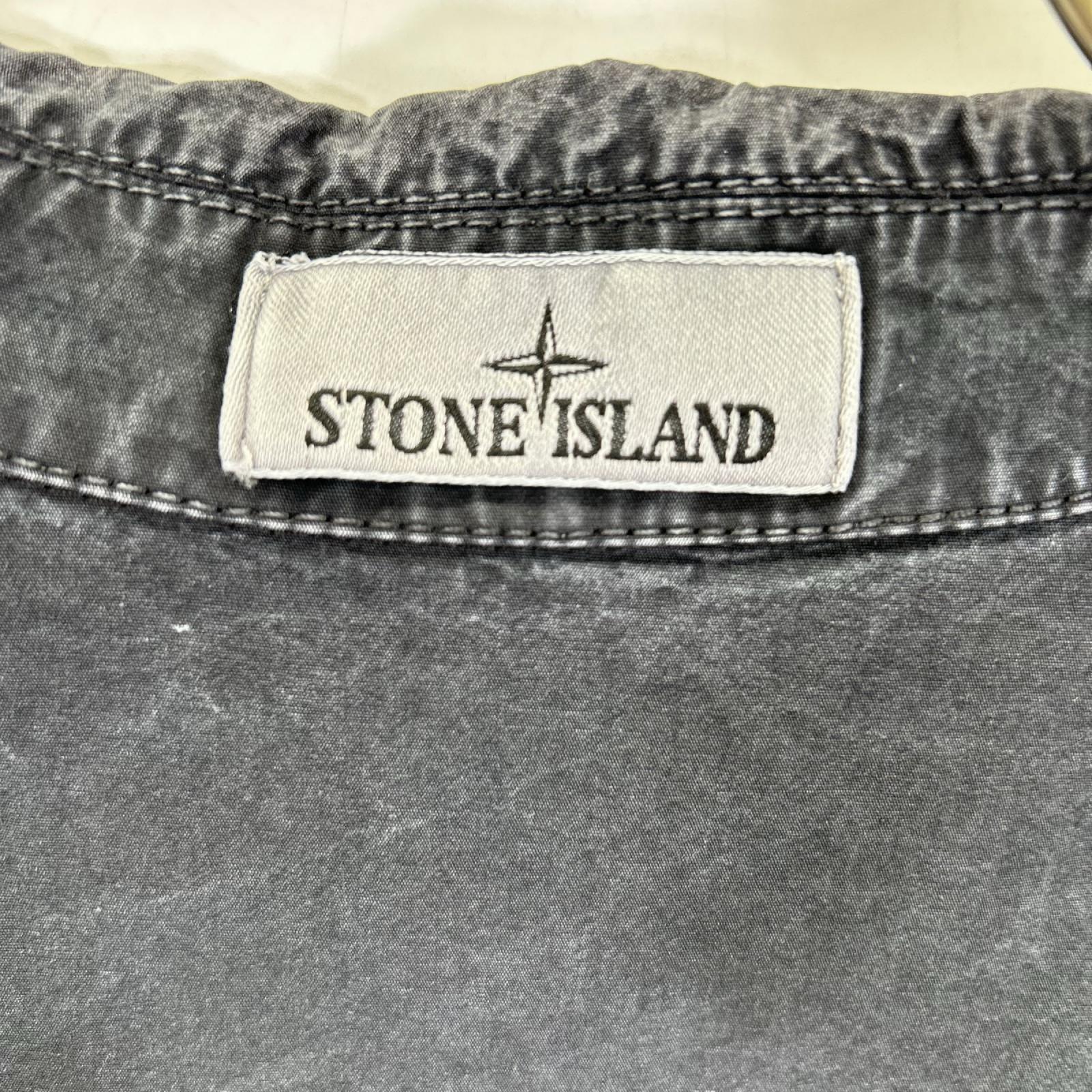 STONE ISLAND ストーンアイランド 8015119WN 24SS OLD EFFECT BRUSHED COTTON OVERSHIRT トップス