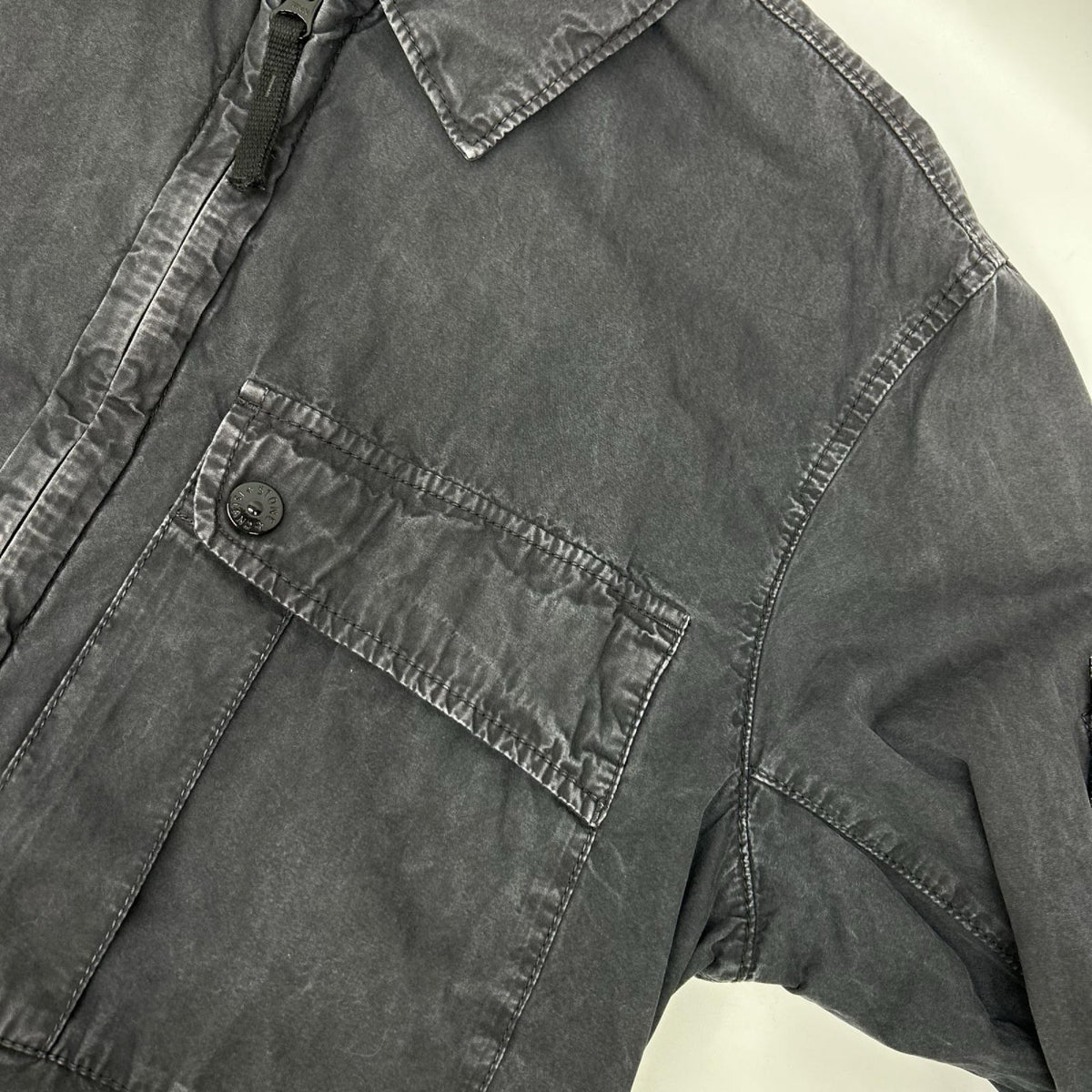 STONE ISLAND ストーンアイランド 8015119WN 24SS OLD EFFECT BRUSHED COTTON OVERSHIRT トップス