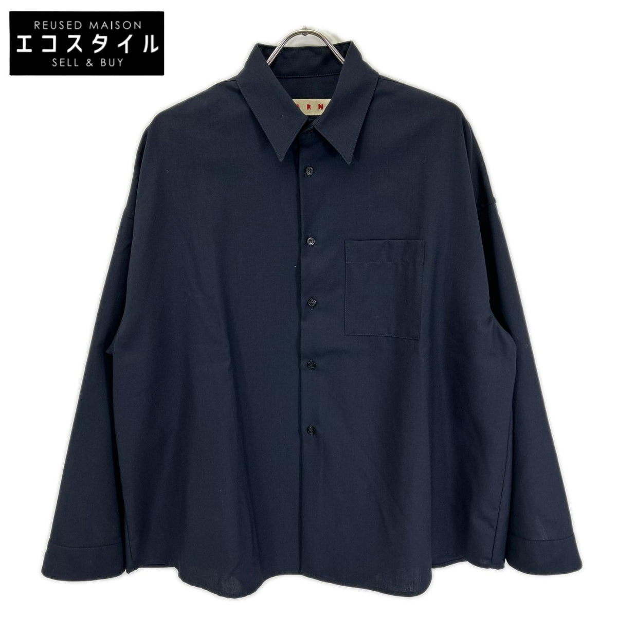 MARNI マルニ CUMU0061A3 24年製 ウール トロピカル シャツ トップス
