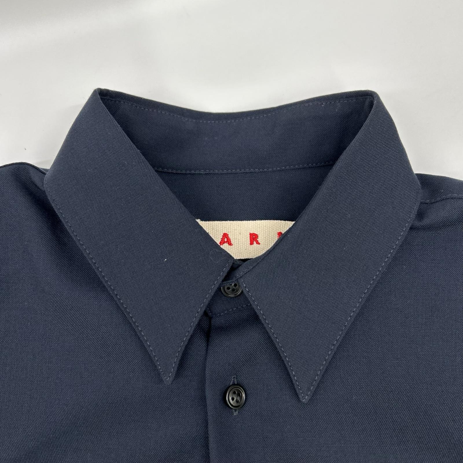 MARNI マルニ CUMU0061A3 24年製 ウール トロピカル シャツ トップス