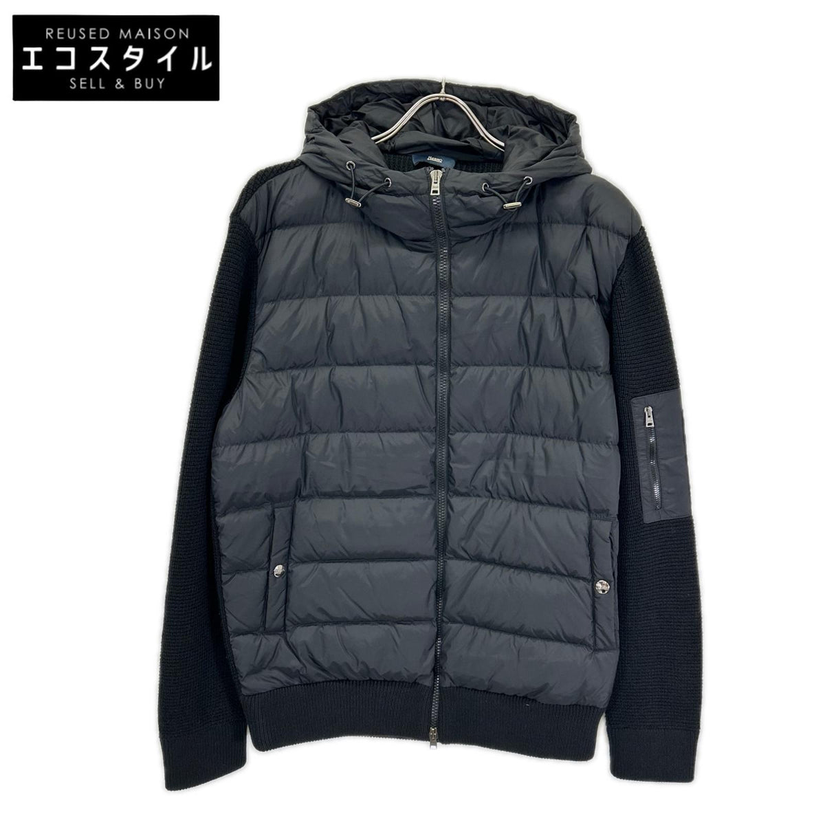 HERNO ヘルノ MP000135U-70259 25年製 フード付き ハイブリットダウンジャケット ジャケット