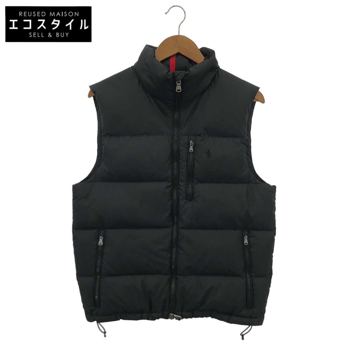 POLObyRalphLauren ポロラルフローレン ブラック ダウンベスト トップス
