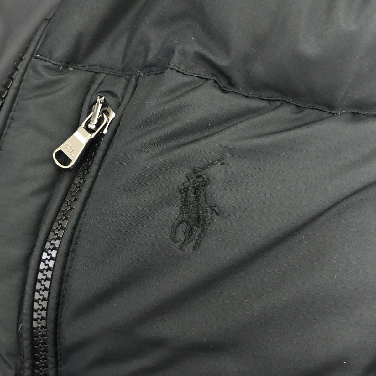 POLObyRalphLauren ポロラルフローレン ブラック ダウンベスト トップス