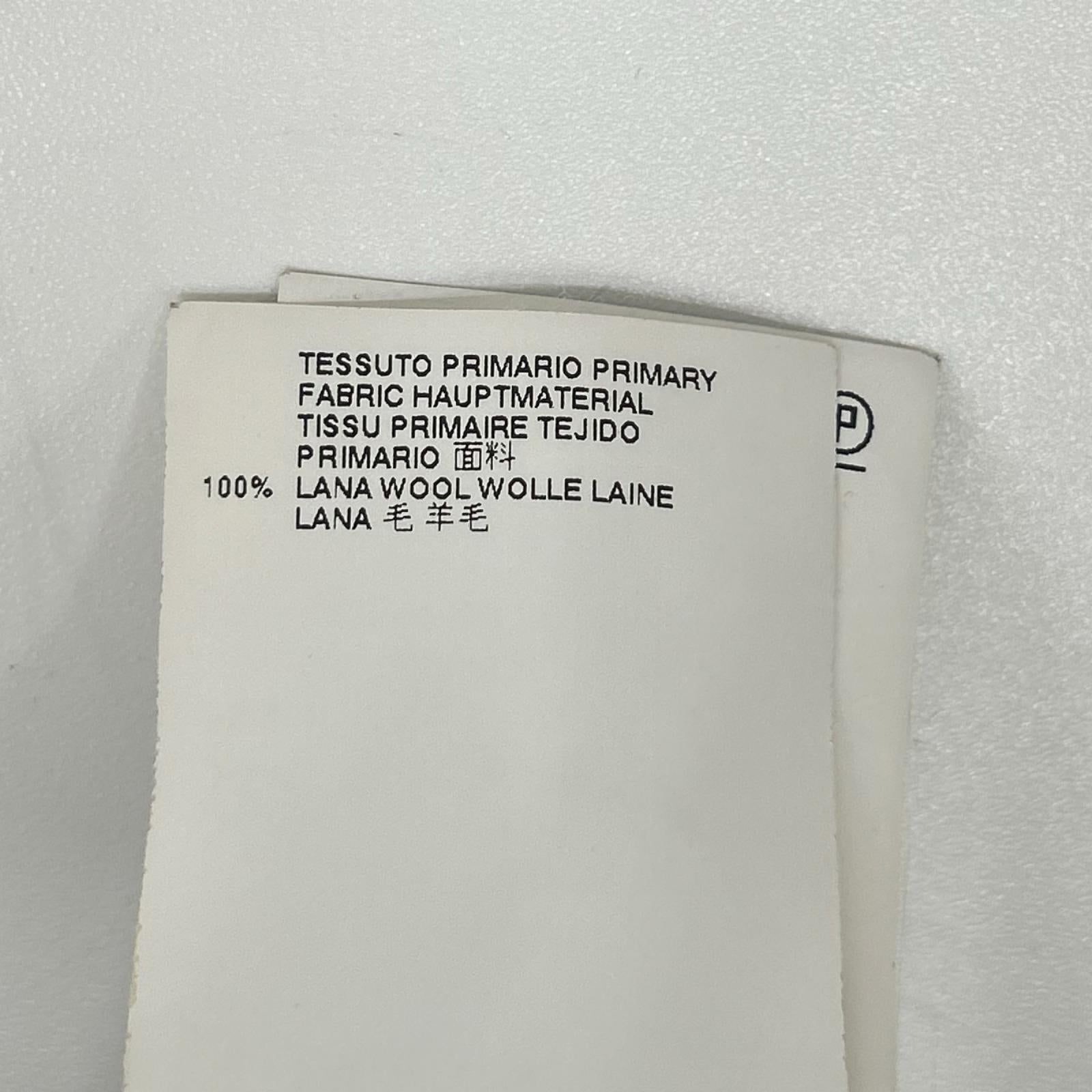 Maison margiela メゾンマルジェラ 14年製 S50HA0504 ネイビー サイドギャザー 長袖ニット トップス