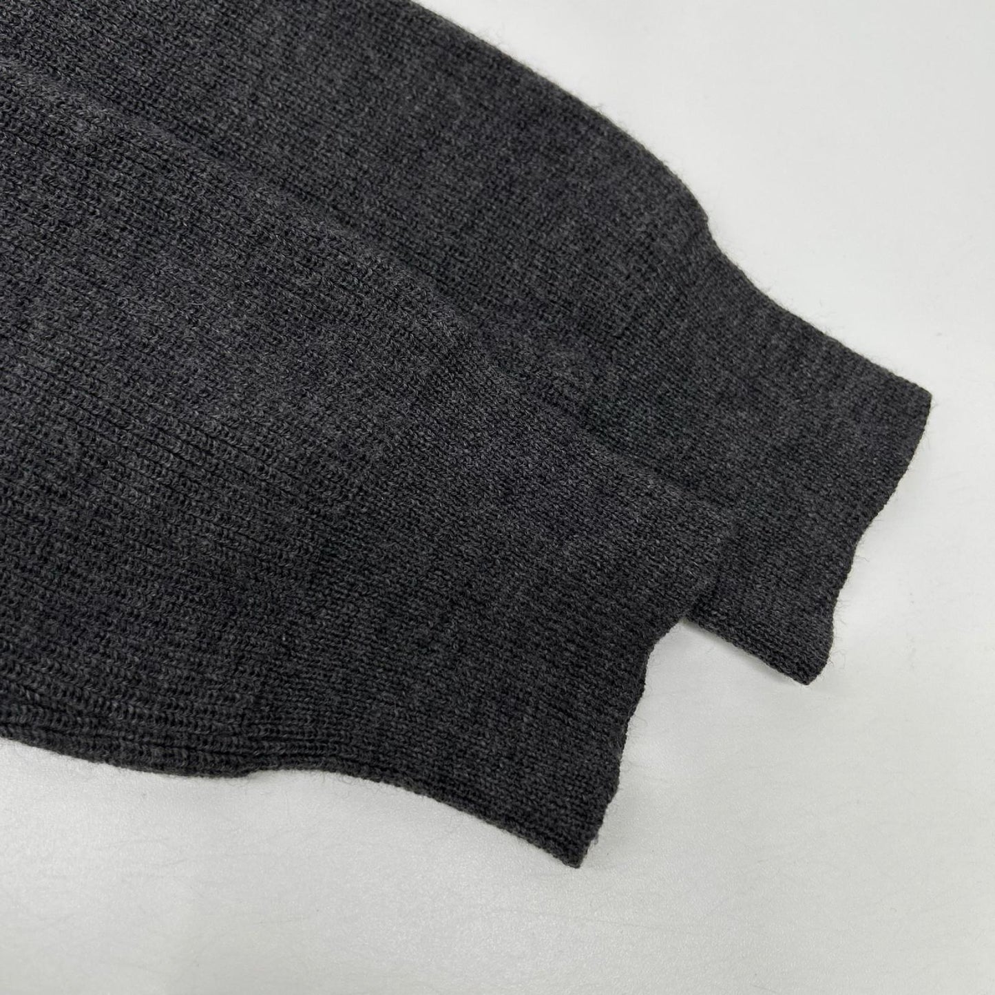 Maison margiela メゾンマルジェラ 14年製 S50HA0504 ネイビー サイドギャザー 長袖ニット トップス