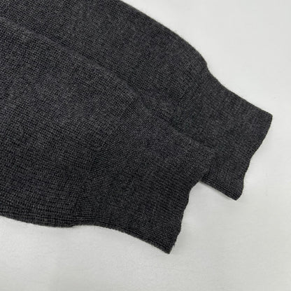 Maison margiela メゾンマルジェラ 14年製 S50HA0504 ネイビー サイドギャザー 長袖ニット トップス