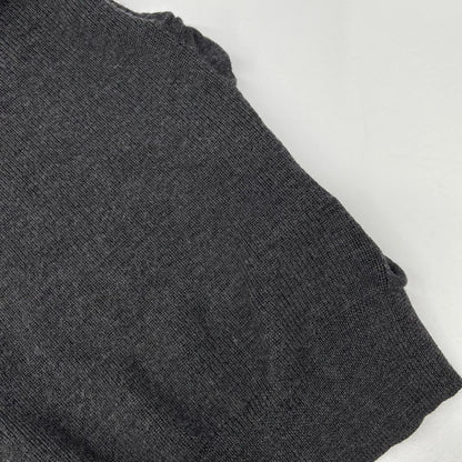 Maison margiela メゾンマルジェラ 14年製 S50HA0504 ネイビー サイドギャザー 長袖ニット トップス