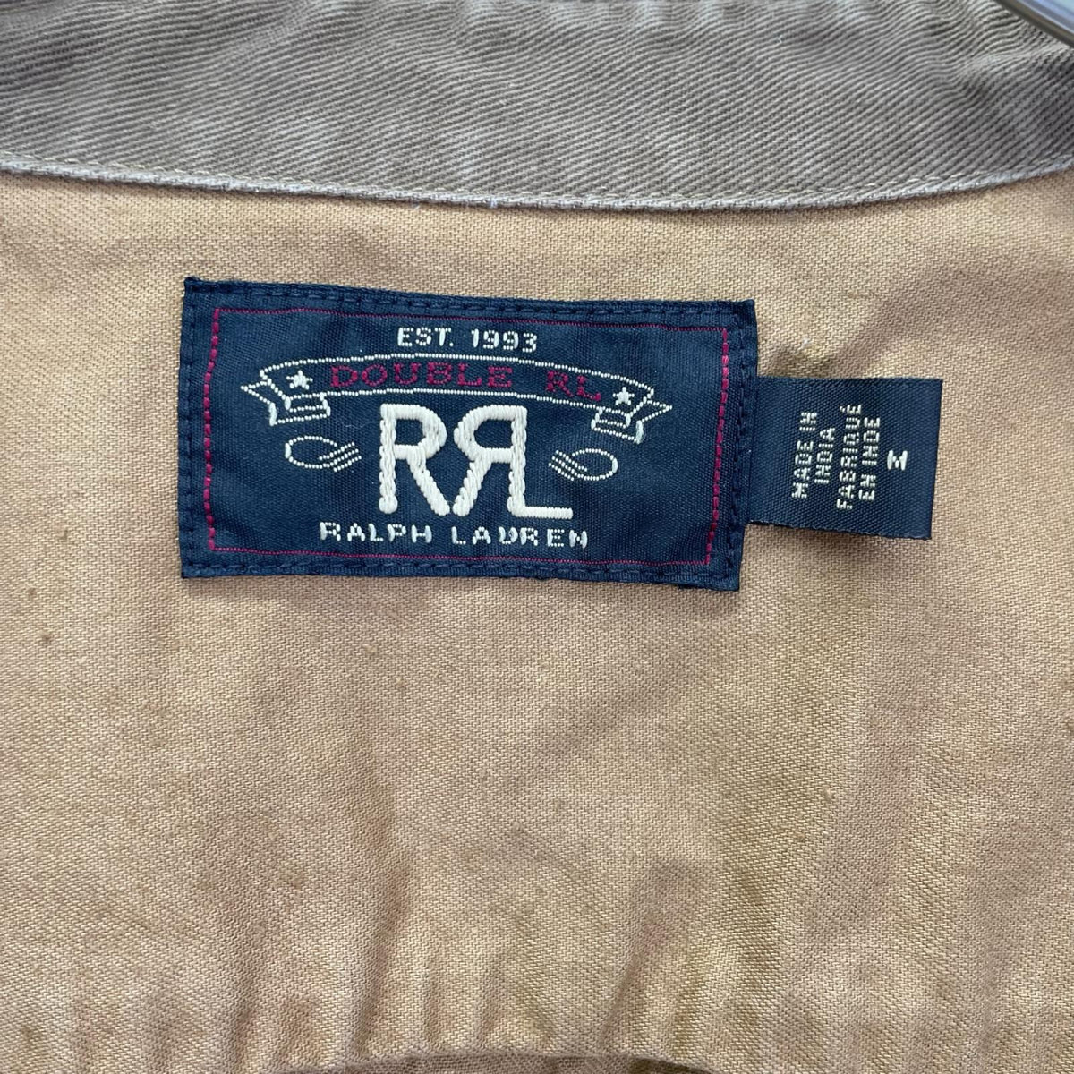 RRL ダブルアールエル ブラウン 2ポケット ウエスタンシャツ トップス