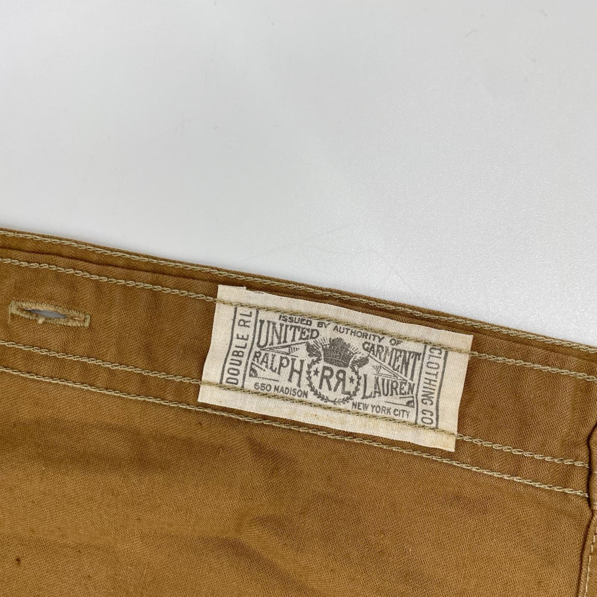 RRL ダブルアールエル ブラウン 2ポケット ウエスタンシャツ トップス