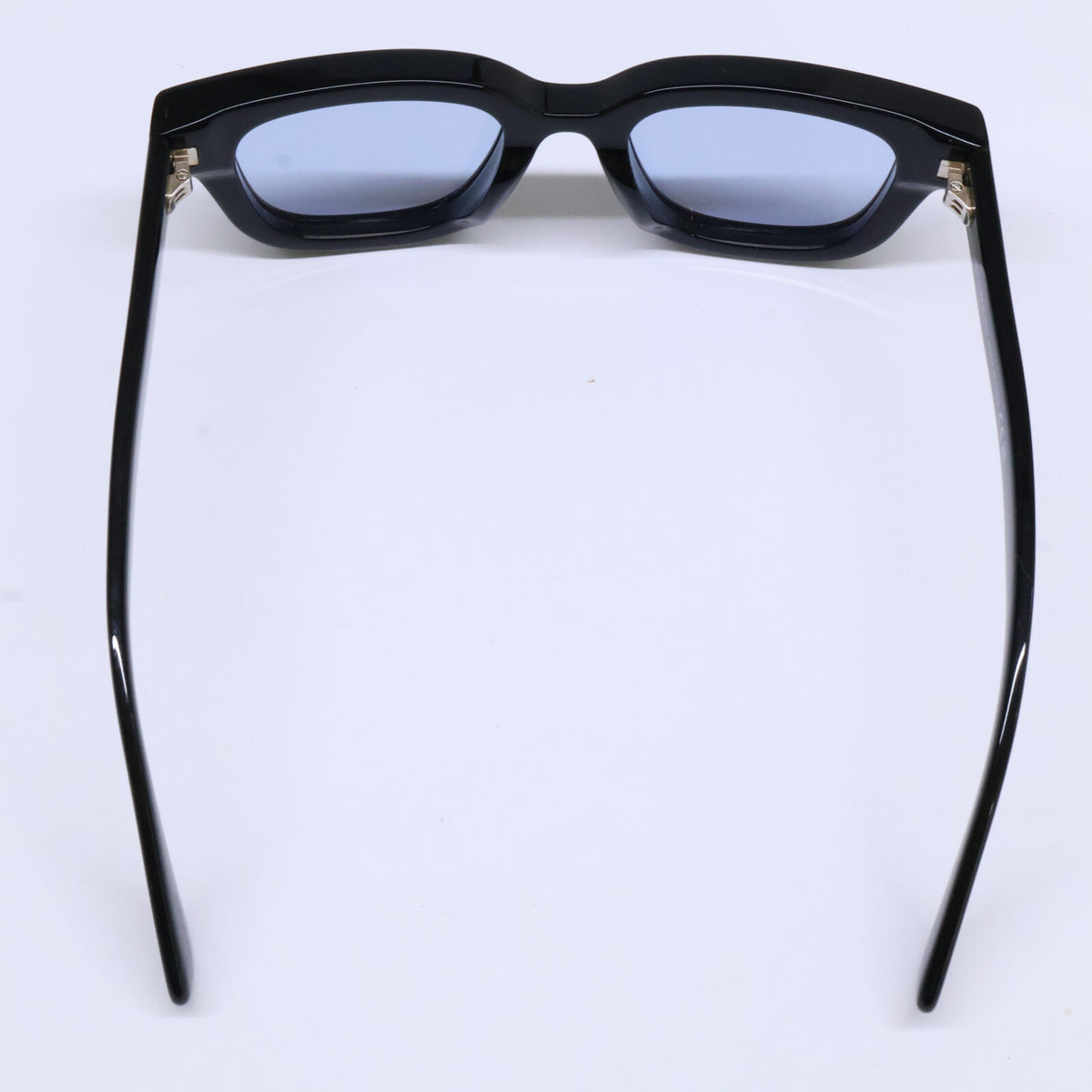 TOM FORD トムフォード TF1274-D ECO 01A ブラック ライトブルーレンズ ウェリントンサングラス サングラス
