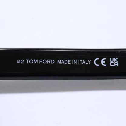 TOM FORD トムフォード TF1274-D ECO 01A ブラック ライトブルーレンズ ウェリントンサングラス サングラス