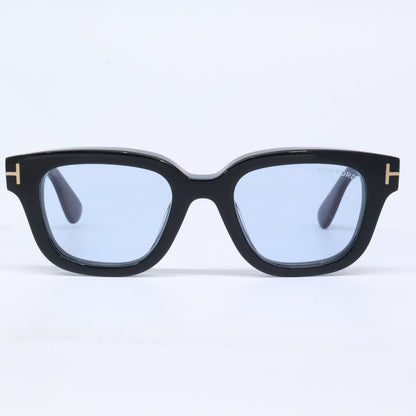 TOM FORD トムフォード TF1274-D ECO 01A ブラック ライトブルーレンズ ウェリントンサングラス サングラス