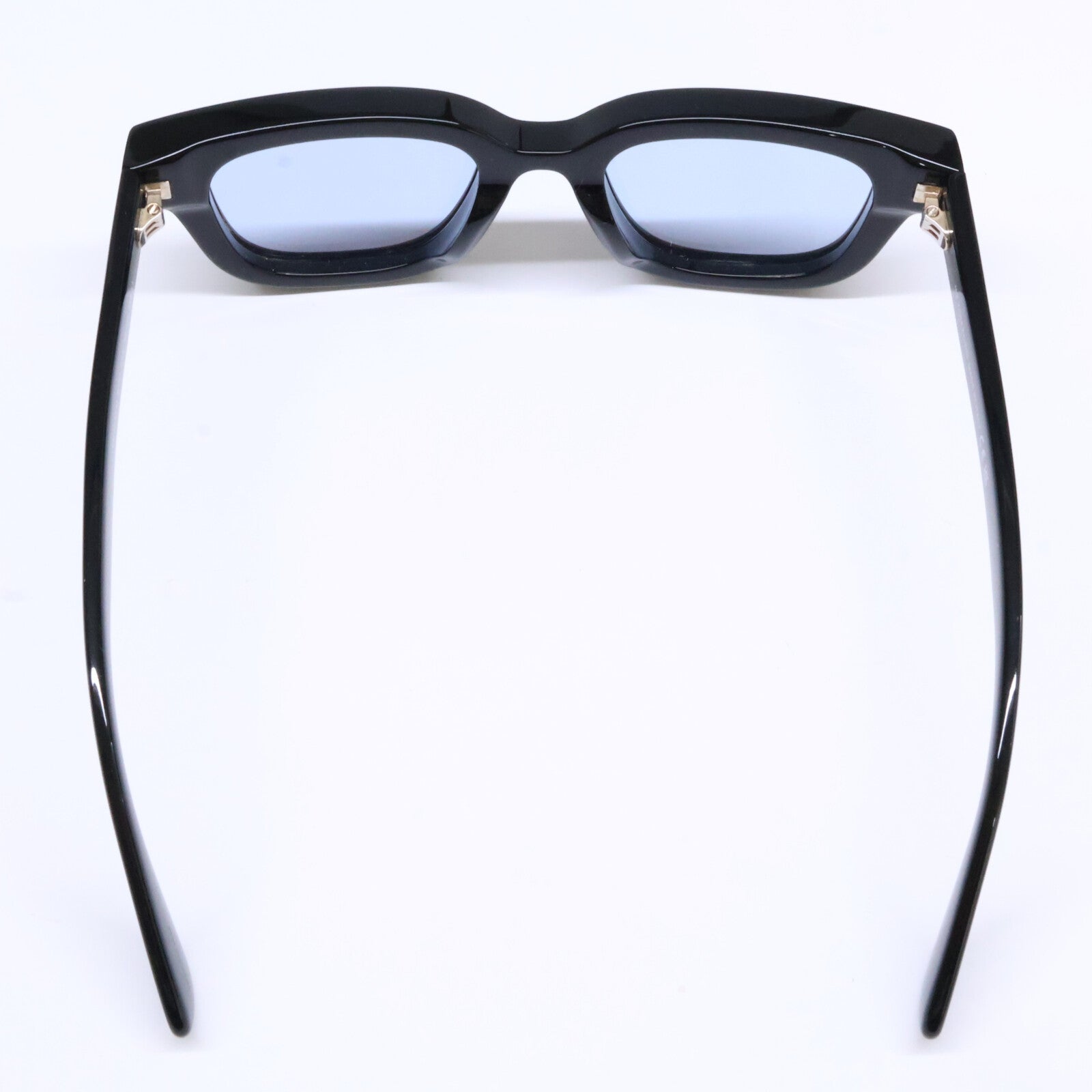 TOM FORD トムフォード TF1274-D ECO 01A ブラック ライトブルーレンズ ウェリントンサングラス サングラス