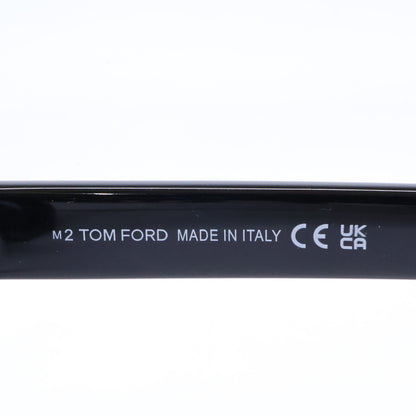 TOM FORD トムフォード TF1274-D ECO 01A ブラック ライトブルーレンズ ウェリントンサングラス サングラス