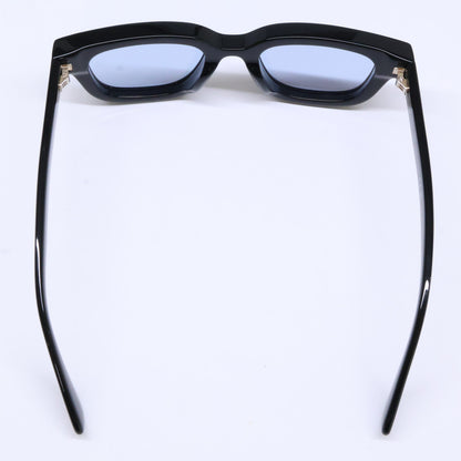 TOM FORD トムフォード TF1274-D ECO 01A ブラック ライトブルーレンズ ウェリントンサングラス サングラス