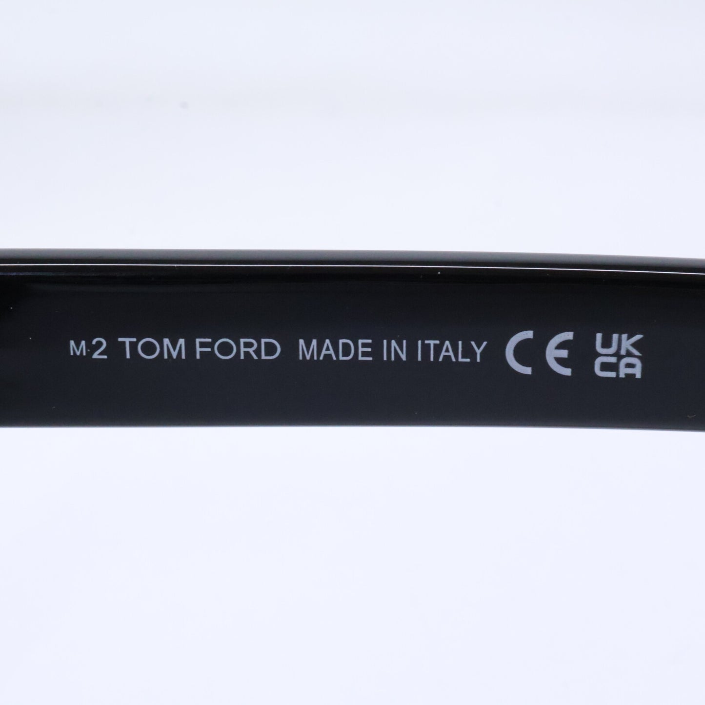 TOM FORD トムフォード TF1274-D ECO 01A ブラック ライトブルーレンズ ウェリントンサングラス サングラス