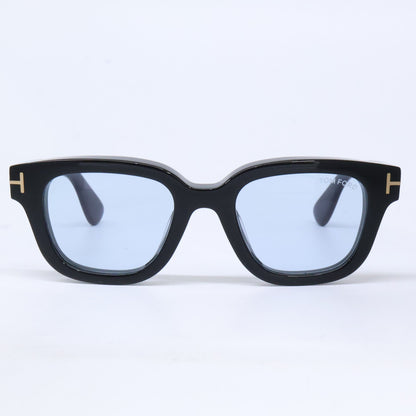 TOM FORD トムフォード TF1274-D ECO 01A ブラック ライトブルーレンズ ウェリントンサングラス サングラス
