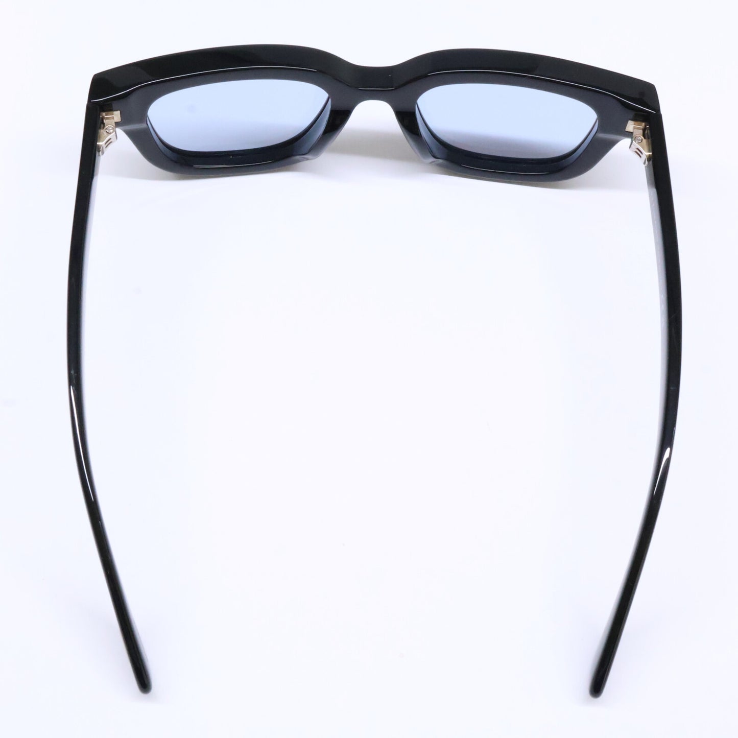 TOM FORD トムフォード TF1274-D ECO 01A ブラック ライトブルーレンズ ウェリントンサングラス サングラス