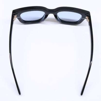 TOM FORD トムフォード TF1274-D ECO 01A ブラック ライトブルーレンズ ウェリントンサングラス サングラス