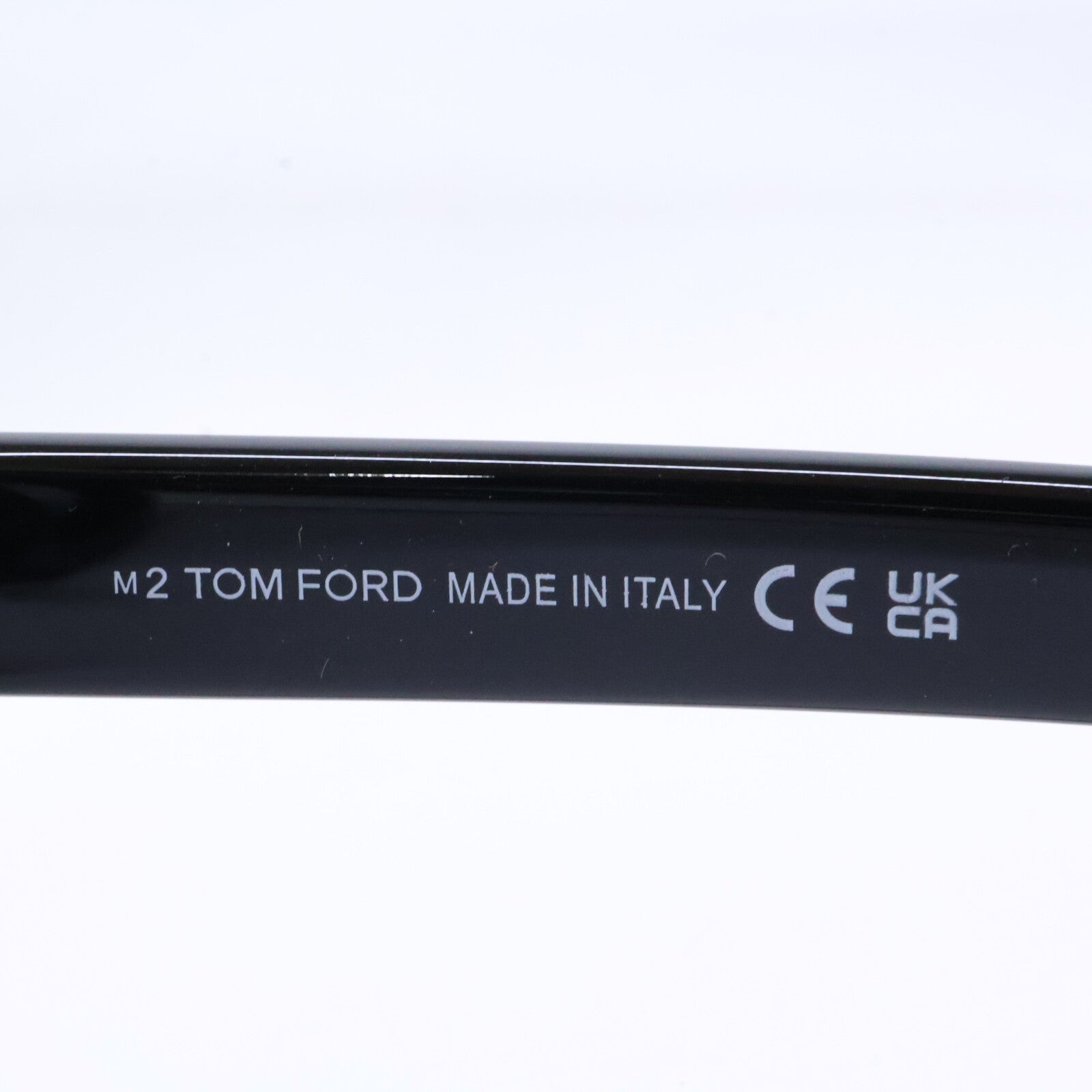 TOM FORD トムフォード TF1274-D ECO 01A ブラック ライトブルーレンズ ウェリントンサングラス サングラス