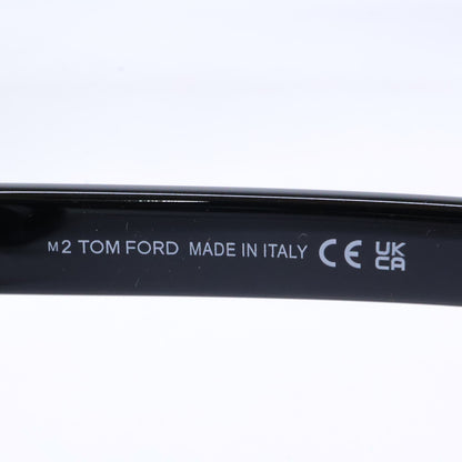 TOM FORD トムフォード TF1274-D ECO 01A ブラック ライトブルーレンズ ウェリントンサングラス サングラス