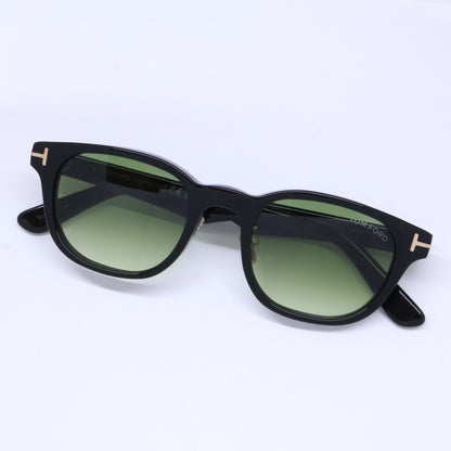 TOM FORD トムフォード TF1231-D ECO 01P ブラック×クリアグリーン スクエアサングラス サングラス