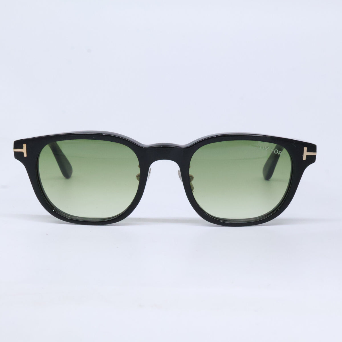 TOM FORD トムフォード TF1231-D ECO 01P ブラック×クリアグリーン スクエアサングラス サングラス