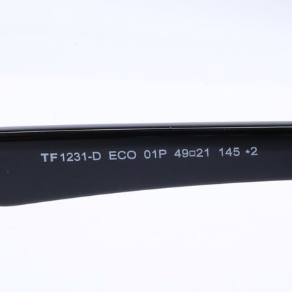 TOM FORD トムフォード TF1231-D ECO 01P ブラック×クリアグリーン スクエアサングラス サングラス