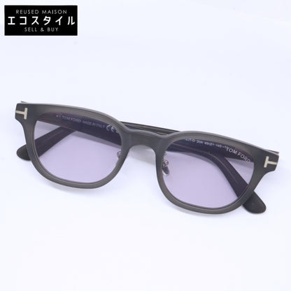 TOM FORD トムフォード FT1231D-20A マットグレー ×パープル スクエアサングラス サングラス