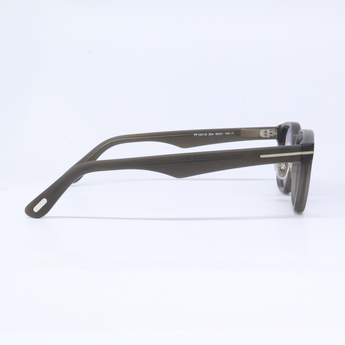 TOM FORD トムフォード FT1231D-20A マットグレー ×パープル スクエアサングラス サングラス