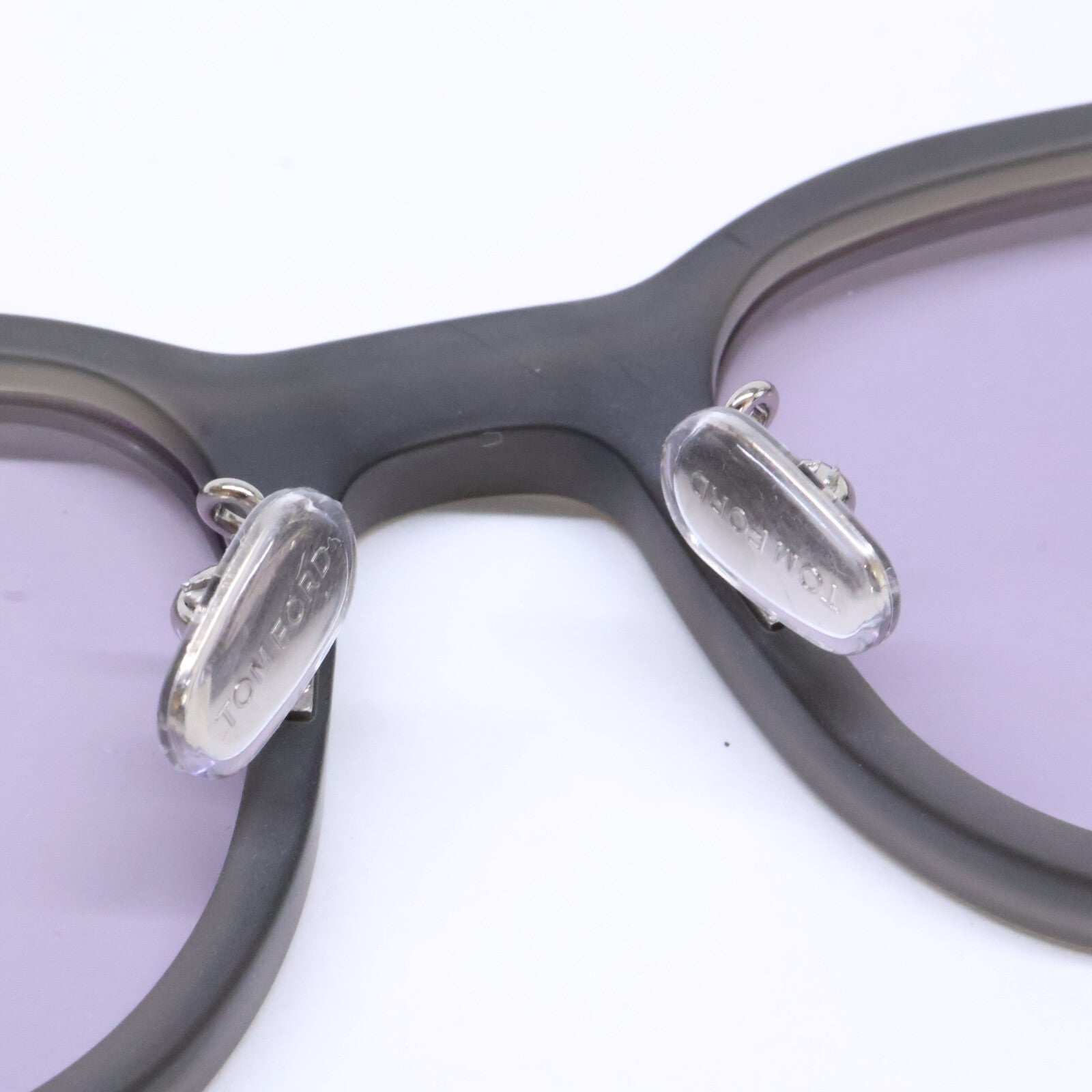 TOM FORD トムフォード FT1231D-20A マットグレー ×パープル スクエアサングラス サングラス