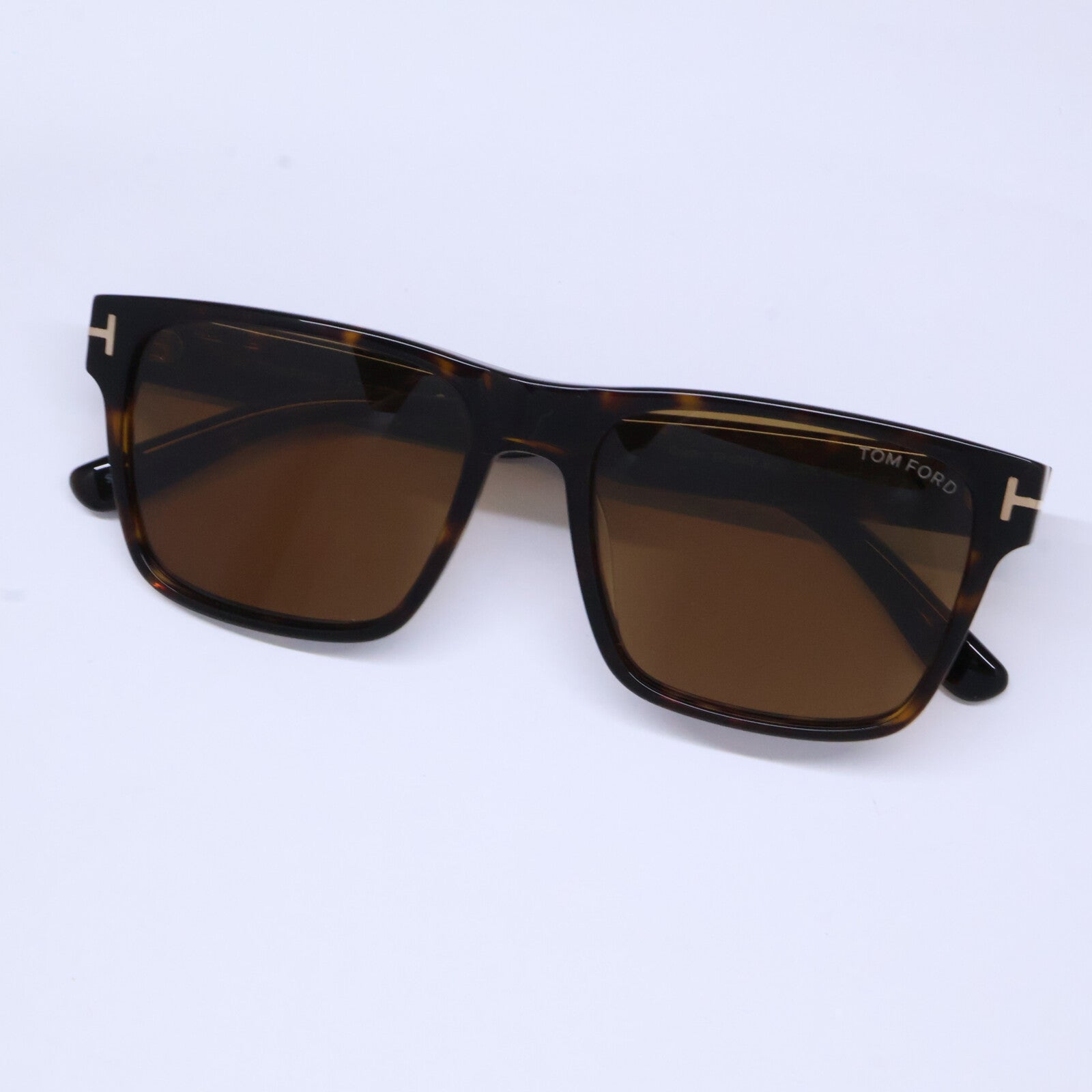 TOM FORD トムフォード TF1205 ECO 01A Calder ブラウン×スモーク スクエアサングラス サングラス