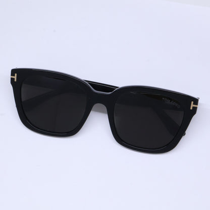TOM FORD トムフォード TF1216 ECO 01A Haylay ブラック スクエアキャットアイサングラス サングラス